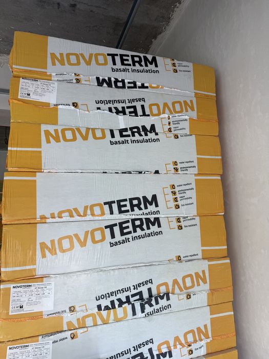 Мінеральна вата Novoterm  1000х600х100 мм