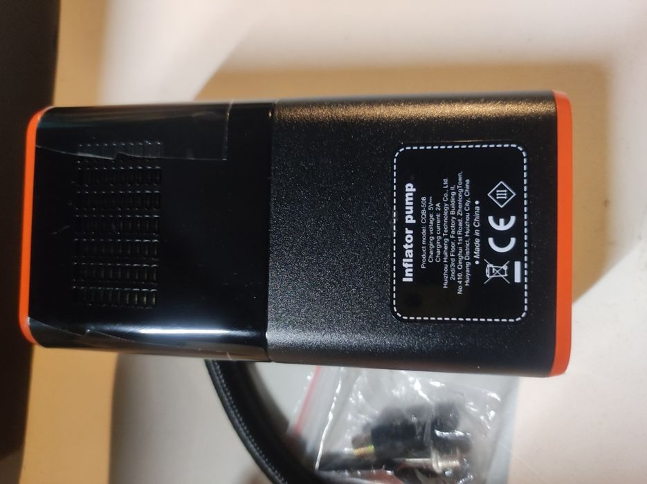 Mini compressor powerbank e lanterna