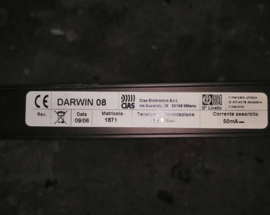 MEGA PROMOCJA!!! Czujka darwin 08 cias.