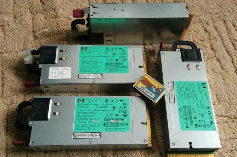 Блоки живлення 13.8в мах 50А 600W "Hewlett-Packard".