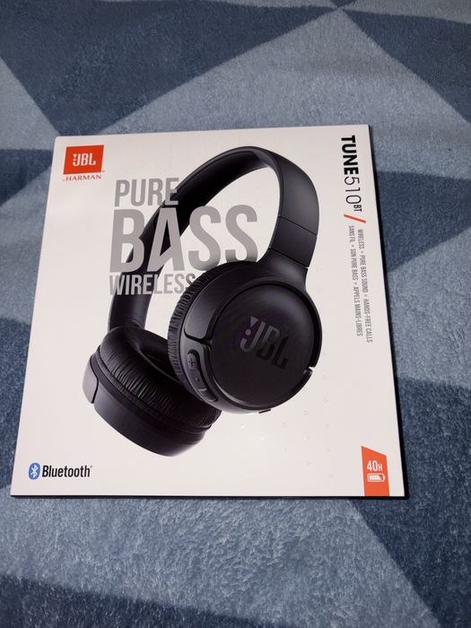 Навушники JBL Tune 510BT (JBLT510BTBLKEU) Black