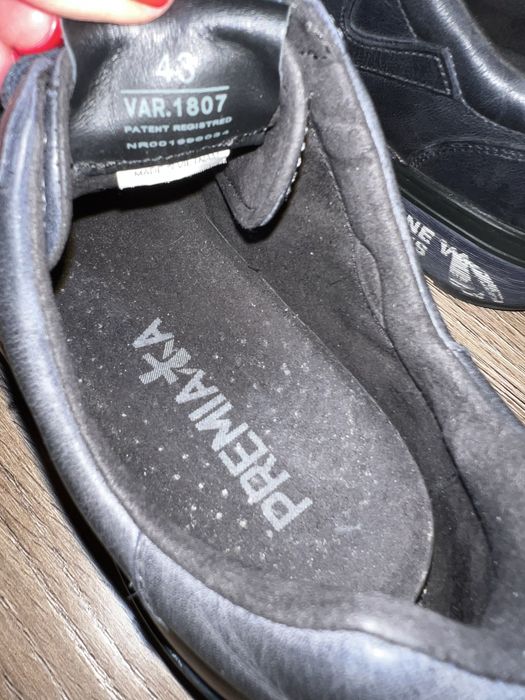 Синие кожаные кроссовки premiata p -43