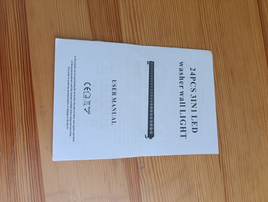 Продам світлові прилади 24PCS  3 in 1 LED