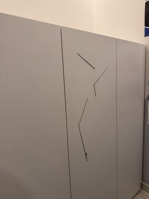 Armário de 3 portas para criança