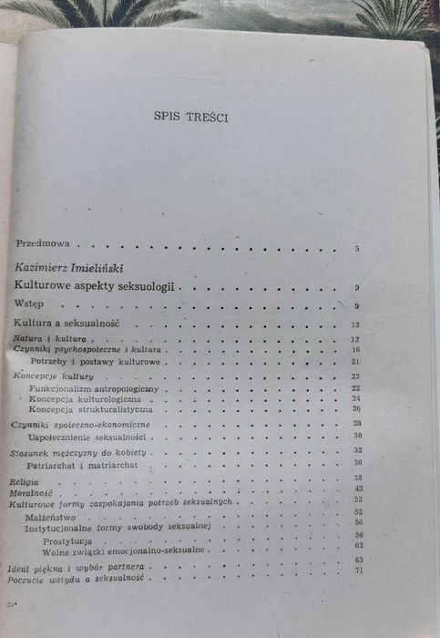 Książka "Seksuologia kulturowa" Imieliński