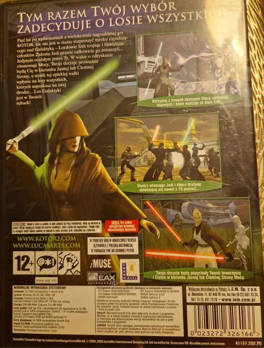 Star Wars: Knights of the Old Republic II – The Sith Lord (PC)