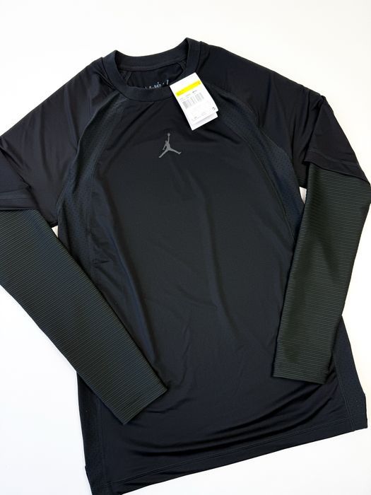 Оригінал! Лонгслів Jordan Sport Dri-Fit чорний (S) Новий з бірками!