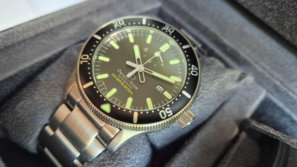 Orient Star - Prawdziwy Diver  200m - Duża solidna linia 43 mm !!!