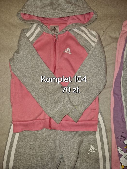 Dresy adidas dla dziewczynki 104