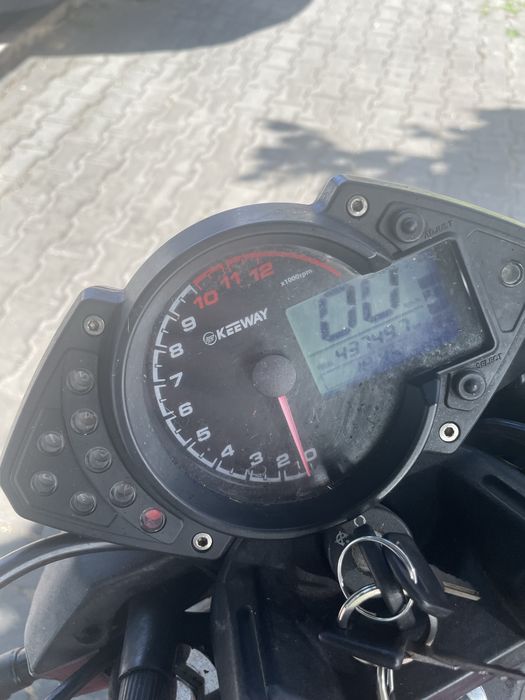 Keeway RKS 125 Vermelha | 2016 | Motor novo