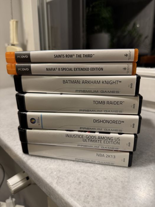 Pudełka po grach PC