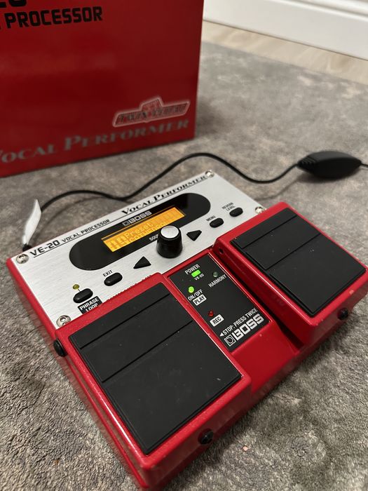 BOSS VE-20 美品 箱付き アダプタ付き vocal processor Amazon | BOSS Vocal Processor VE-20 | エフェクター