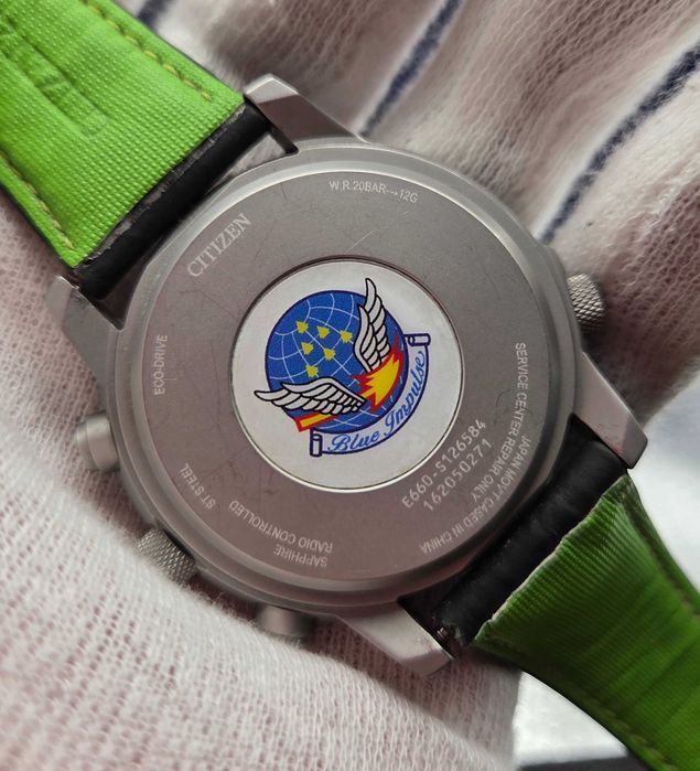 Świetny Citizen Promaster Blue Impulse Radio Controlled World Time, Eco-Drive