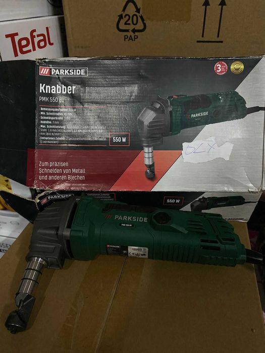 Nożyce do cięcia blachy Parkside PMK 550 B1 550W