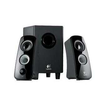 Colunas Logitech 2.1 c/ subwoofer imaculadas