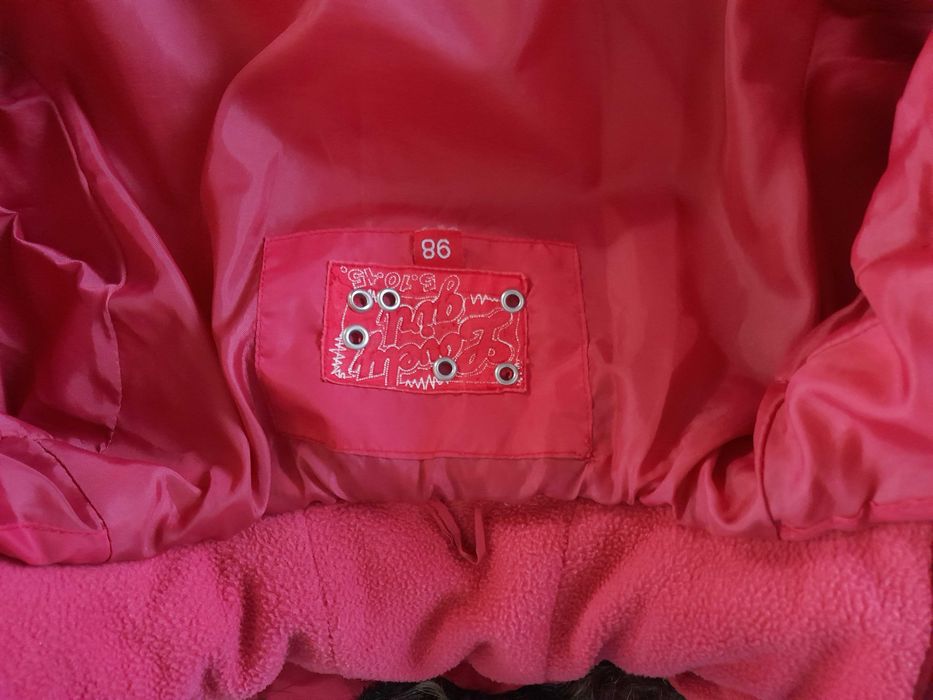 Kurtka zimowa r.98 dziewczęca