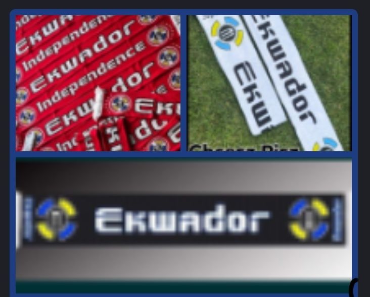 Szale i Czapki z Logo Klubu EKWADOR