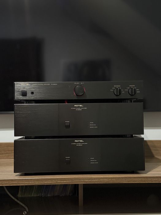 Zestaw ROTEL 2x RB-980BX + RC-980BX / 2x360W