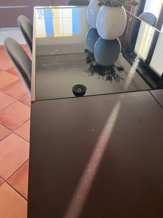 Mesa jantar extensível