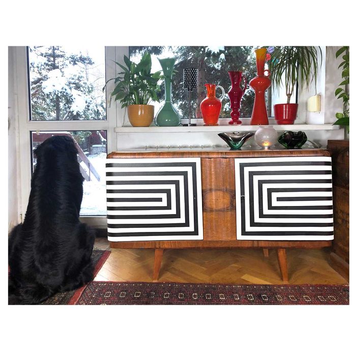 Sideboard komoda vintage prl