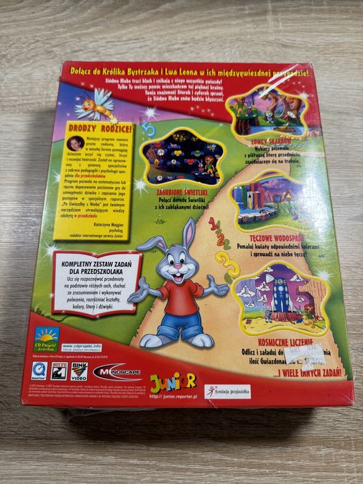 Królik Bystrzak Dla Przedszkolaka - gra PC Big Box | NOWA folia