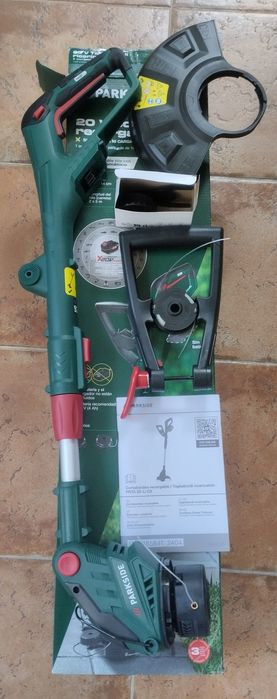 Aparador de relva Parkside a bateria 20v