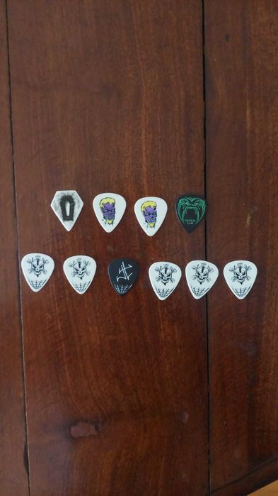 Palhetas de Metallica