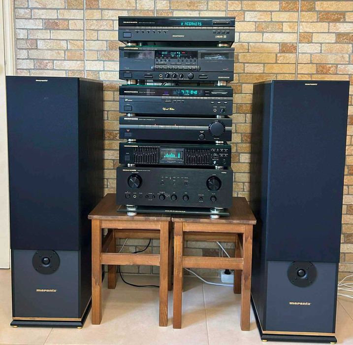 Marantz topo gama série completo com as colunas