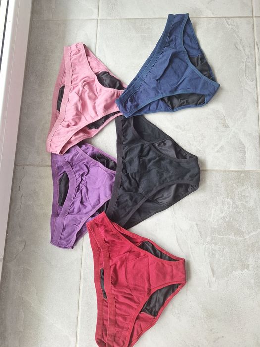 Nowe nieużywane majtki menstruacyjne  5 szt