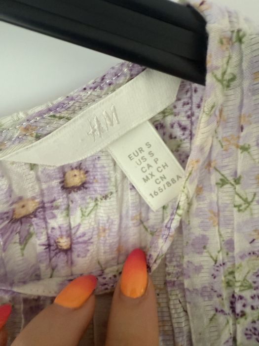 Bluzka w kwiaty hm r S