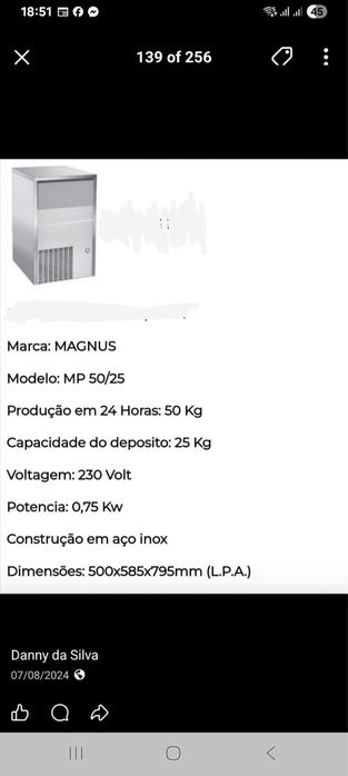 Maquina de fazer gelo