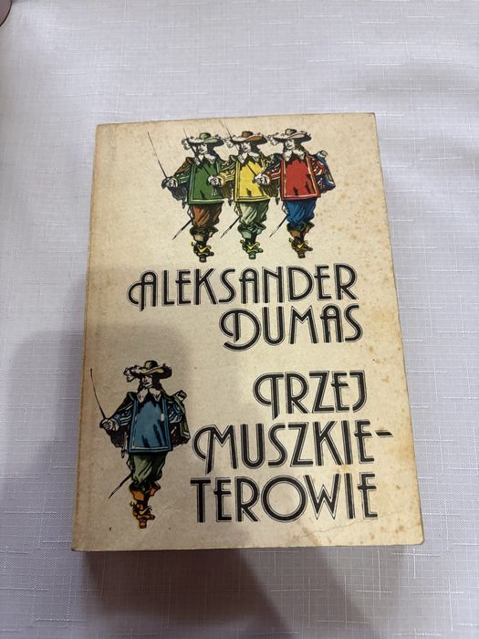 Ksiazka trzej muszkieterowie