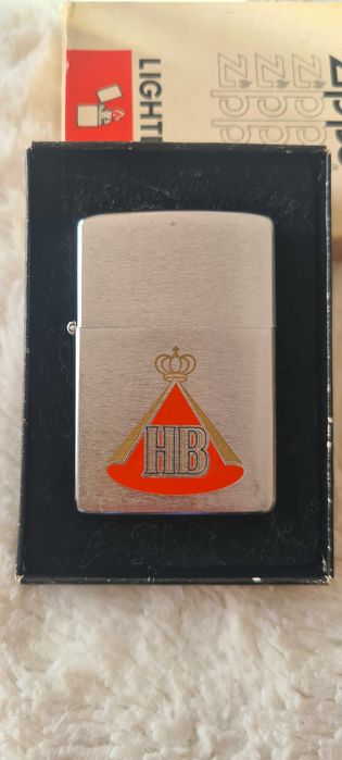 Zapalniczka Zippo HB 1980r. Dwustronna