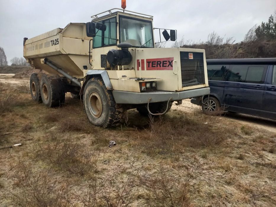 Wozidło 6x6 Terex TA25 1999 rok silnik Cummins ,koła 23,5-25  zrób sobie kosztyna 2025 rok - likwidacja firmy