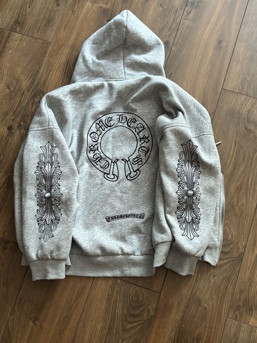 chrome hearts хром хартс зіпка худі drill opium