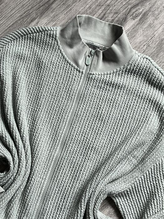 Miętowa bluza zapinana casual identity roz 42