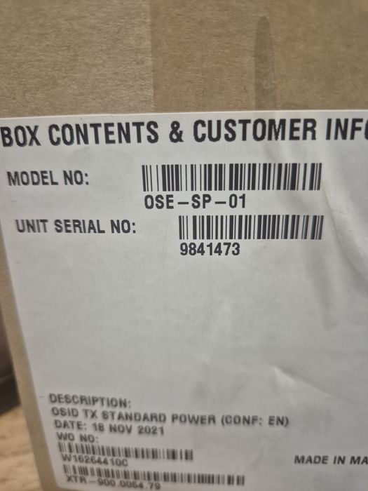 MEGA PROMOCJA!!! Czujka liniowa OSI.