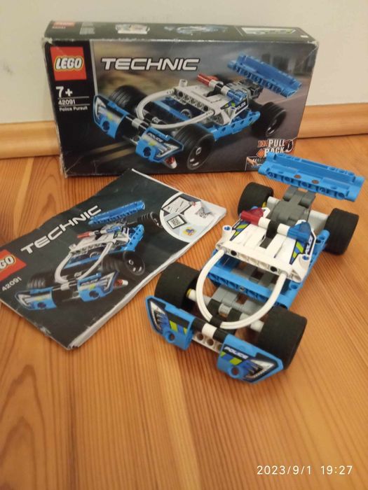 Lego technic 42091 samochód policyjny