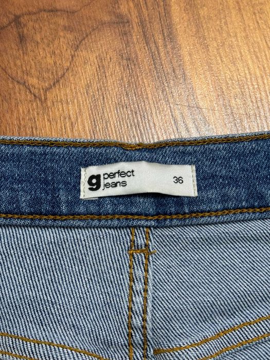 Spodnie jeansowe proste straight jeansy stretch G Perfect Jeans 36 S
