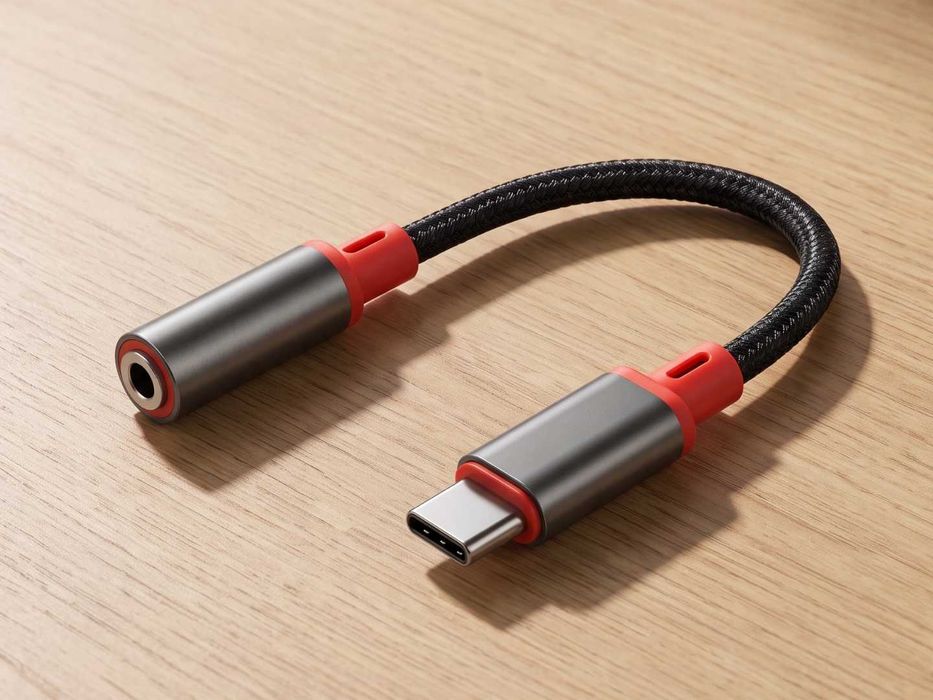 NOWA Przejściówka Mcdodo Adapter USB-C Mini Jack 3,5 mm [DARMOWA WYSYŁKA]