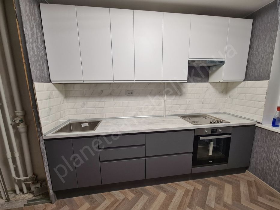 Кухня Влада фарбований МДФ під замовлення різні розміри, кухні Вінниця