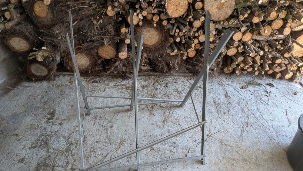 Cavalete cortar lenha