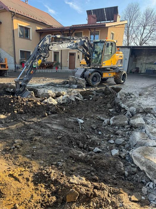 Utwardzenie terenu, prace rozbiórkowe, prace ziemne