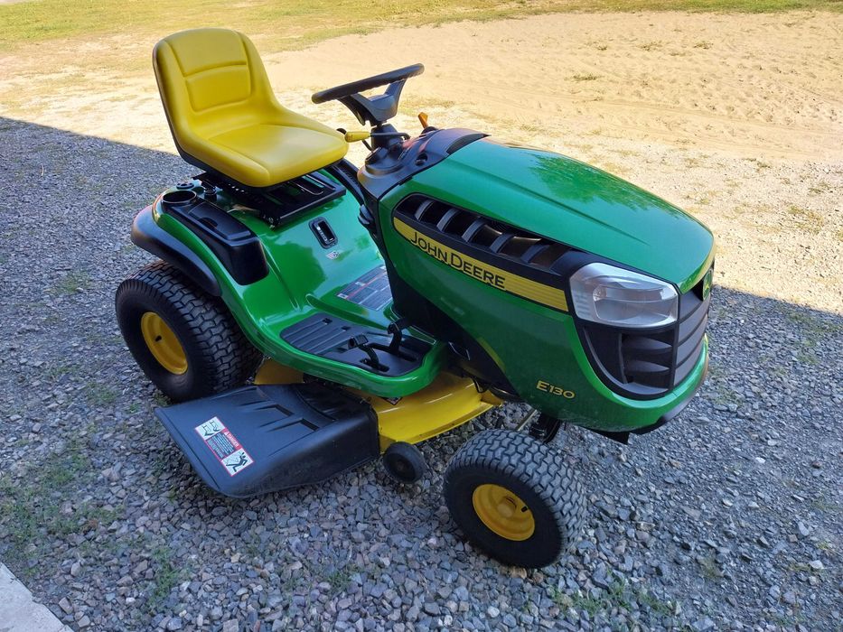 john deere E130, S, D, 22 KM traktorek kosiarka, GRATIS, husqvarna yth