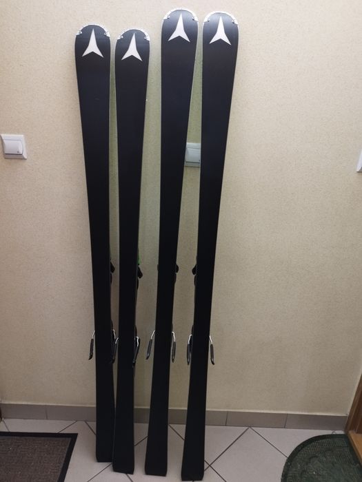 2x Atomic Redster X9 X9s 175 Kraw. Pow. 1 mm. Po serwisie Naostrzone