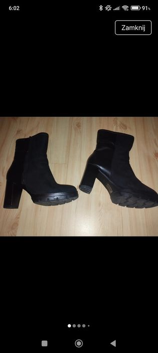 Botki szpila r 38