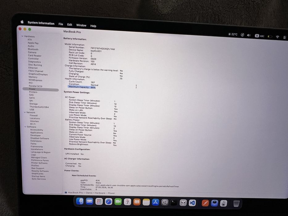 Продам Mac pro 14 2021 m1pro 16/512