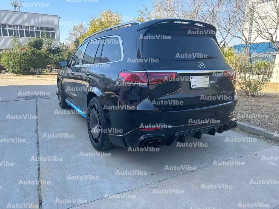 Обвес мерседес обвіс бампер mercedes gls x167 brabus body kit брабус