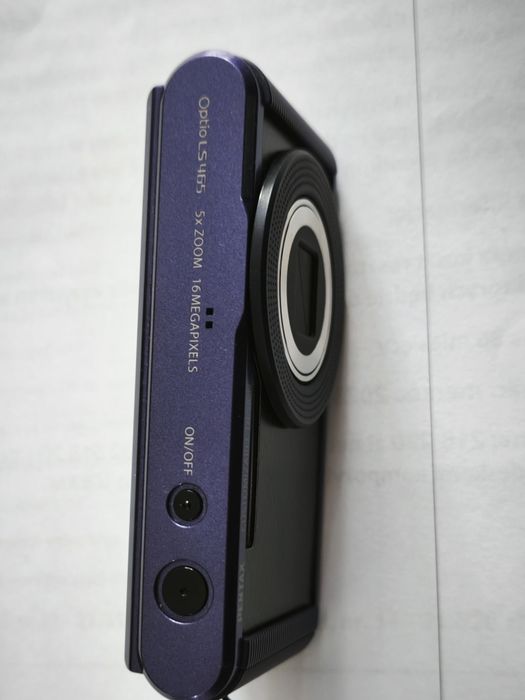 Idealny na wakacje Digicam Pentax Optio LS465 16 Mpix CCD!