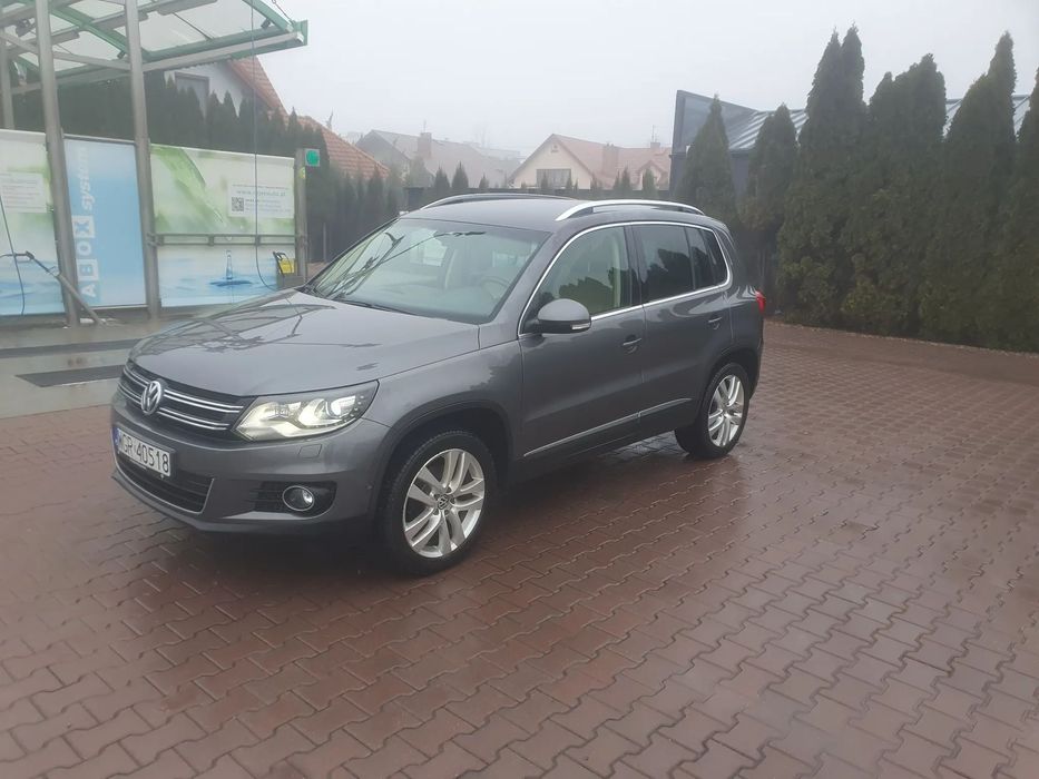 Volkswagen Tiguan KRAJOWY IIwł 2.0 tsi 211KM LPG dsg 4x4 Full JASNA Skóra BEZWYPADKOWY